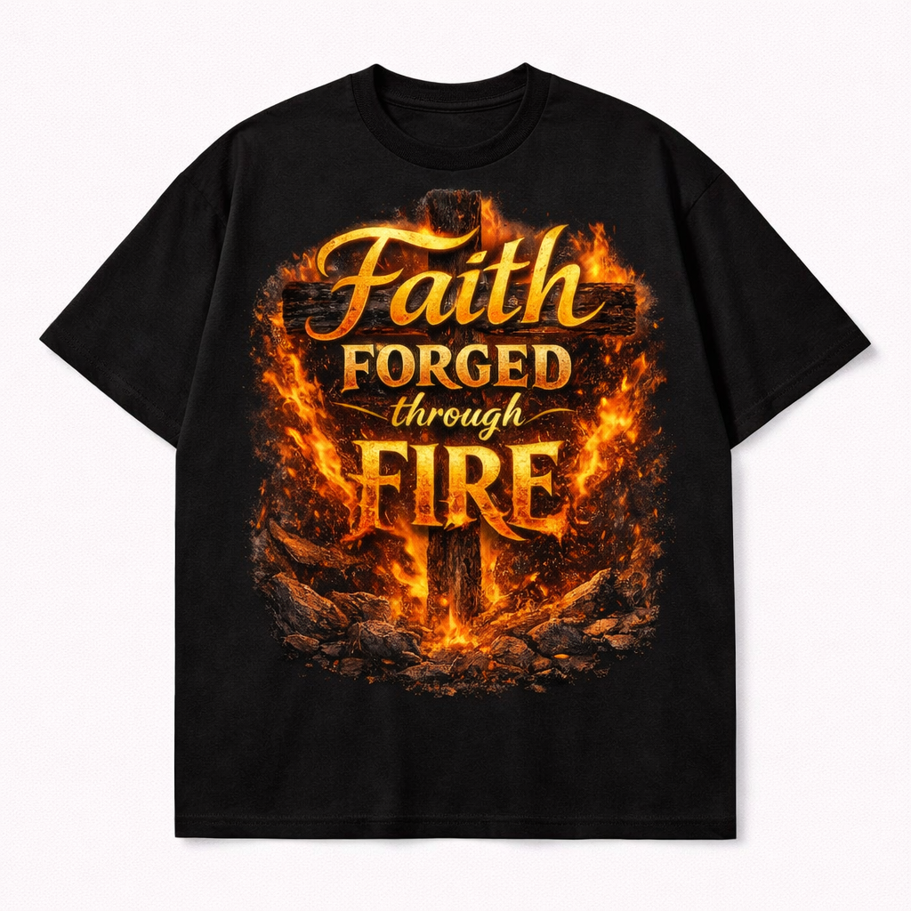Faith Forged In Fire Graphic Tee