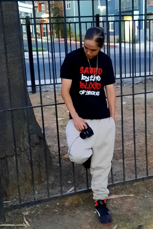 Saved By The Blood Tee